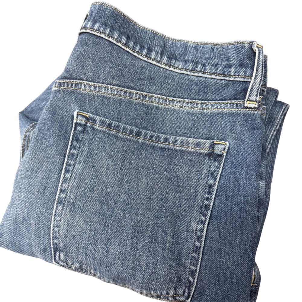 Banana Republic Ultra High Rise Slim Fit Jeans Womens 33 (34x28) Blue